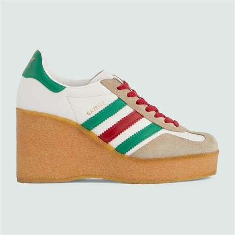 gucci adidas wedge sneakers